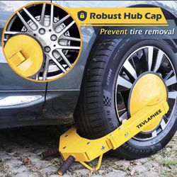 Wheel Lock - Car Boot Tire Locks Anti-Theft Trailers Wheel Clamp Lock Parking Boot 