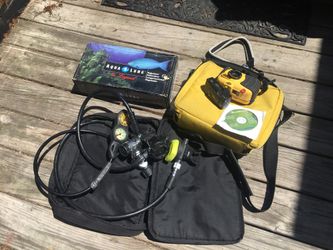 Scuba regulator and camera