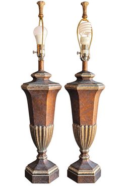 Pair of Urn-Style Table Lamps