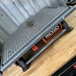 Ridgid 7in Tile Saw 