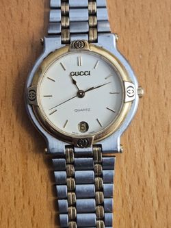 GuccI watch Gold plate