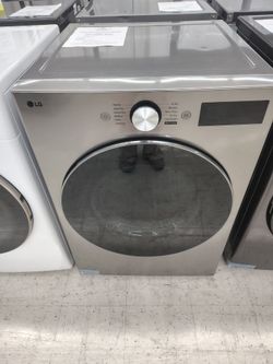 $829 LG ultra large capacity smart Gas dryer with TurboSteam