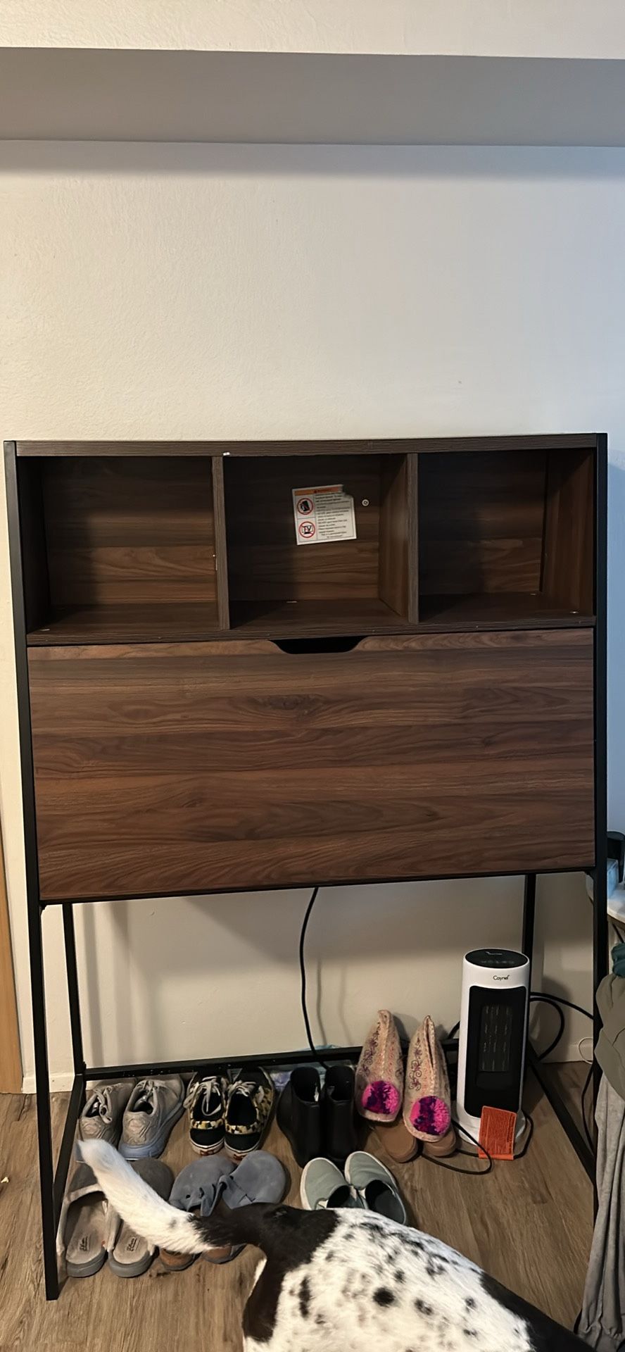 TARGET Wooden Secretary Desk w/ Hutch