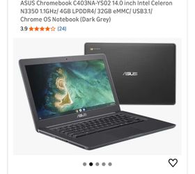 ASUS new  Chromebook C403NA-YS02 14.0 inch Intel Celeron
