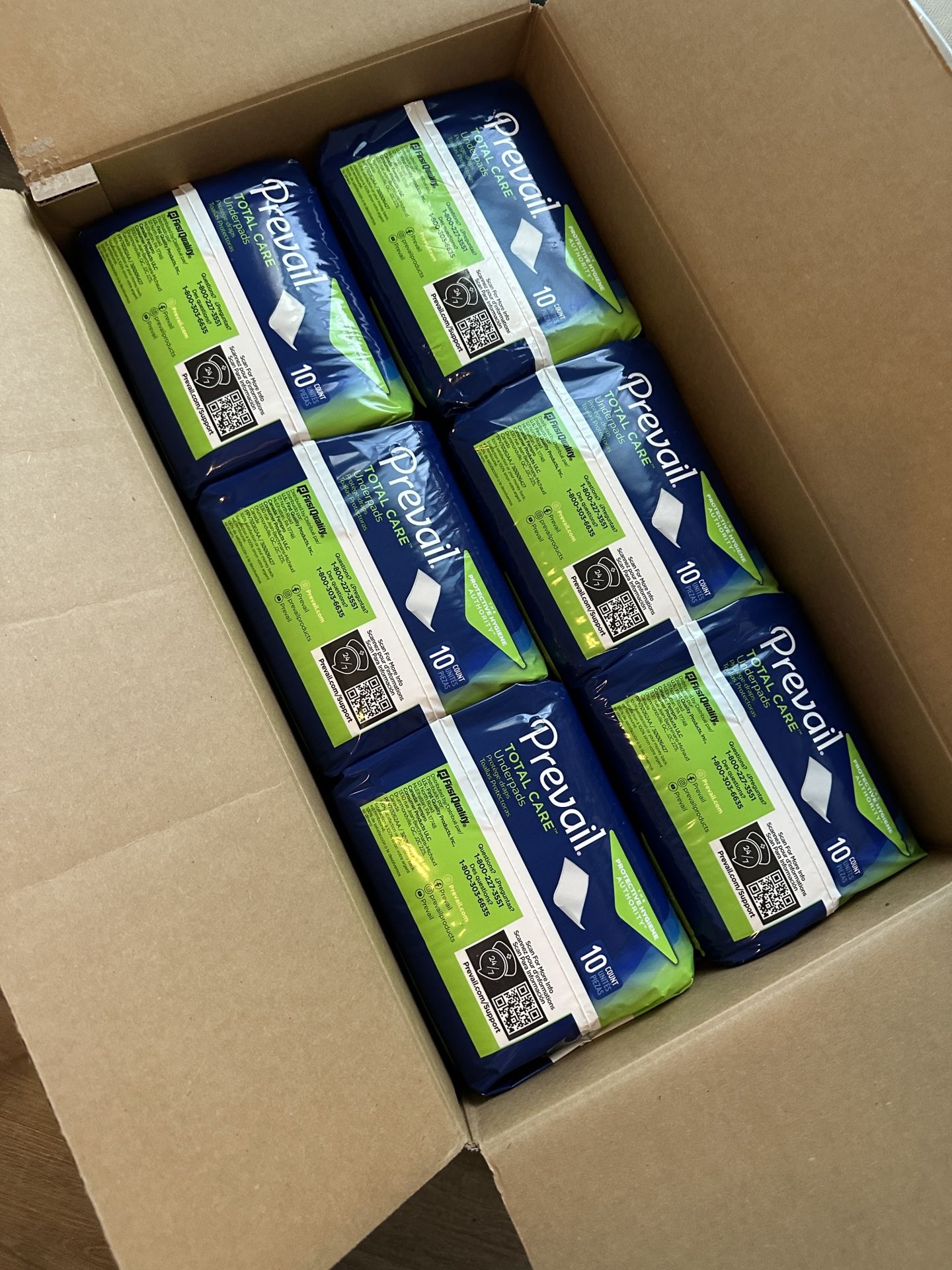 Box Of 120 Underpads/chucks