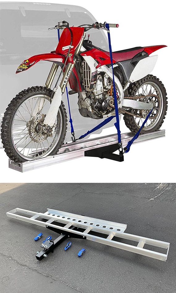 $75 NEW Aluminum Foldable Motorcycle Loading Ramp, Scooter, Wheel Chair, Motorbike (Max 450 lbs)