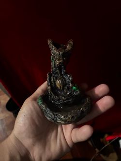Dragon backflow incense holder