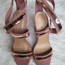 Bamboo High Sandals 