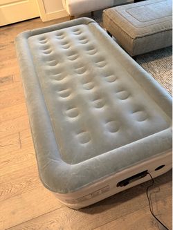 Twin air mattress (self inflating)