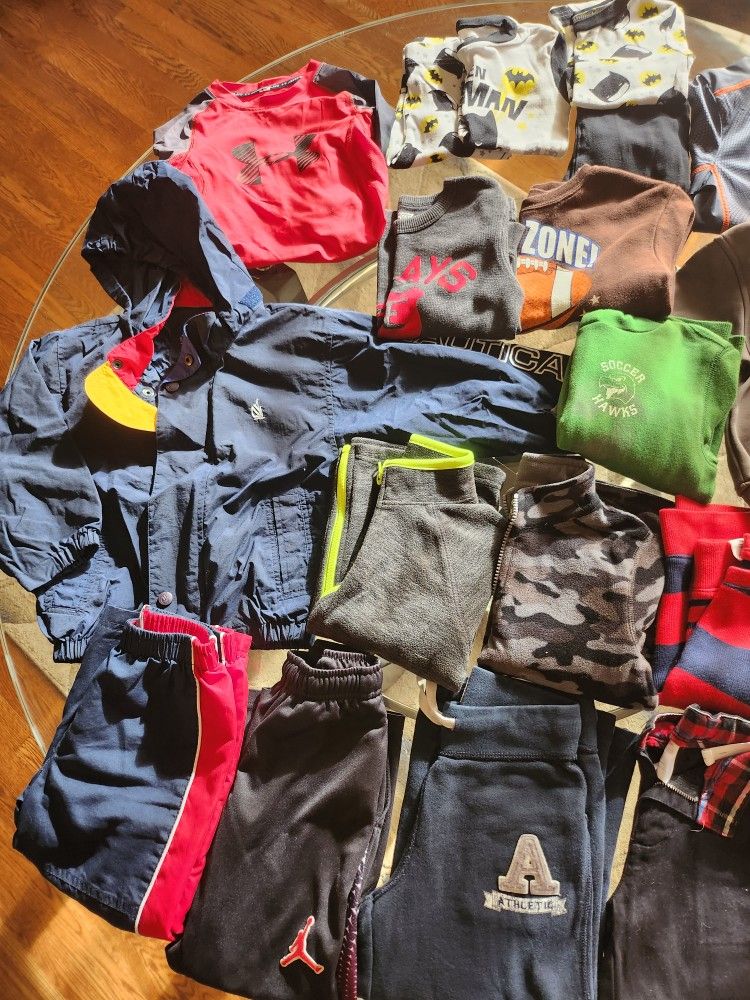 4T Fall/Winter Boys Clothes Lot (43 Pieces)