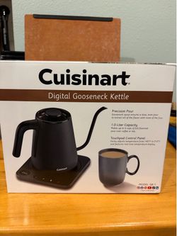 Cuisinart GK1 Digital Gooseneck Kettle - Matte Black