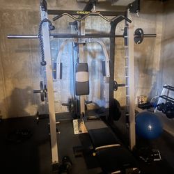 Golden Gym Smith machine 