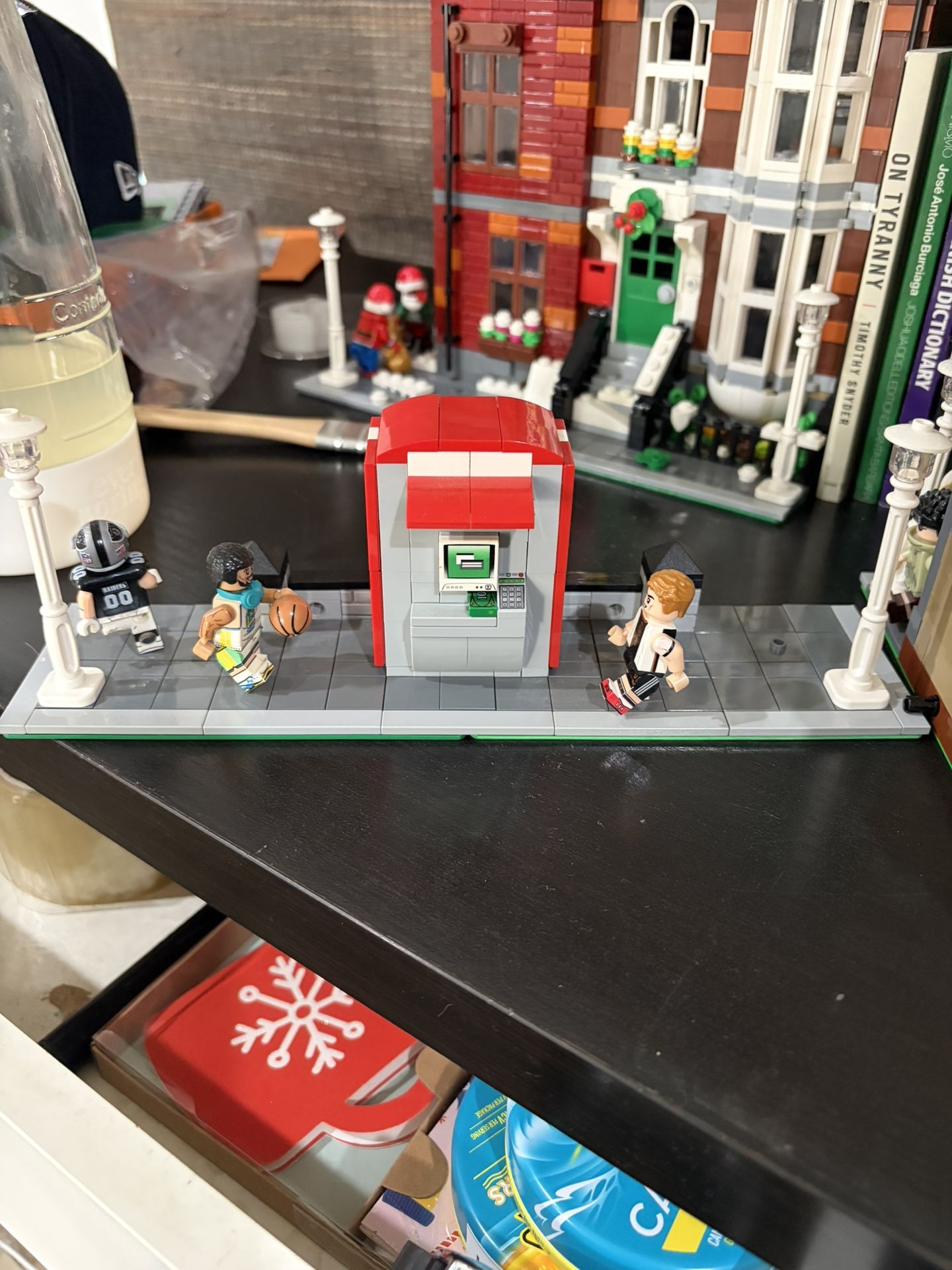 Lego MOC Sidewalk Corner