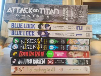 Assortment of manga
