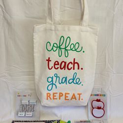 Teacher Gift Set with Tote Bag