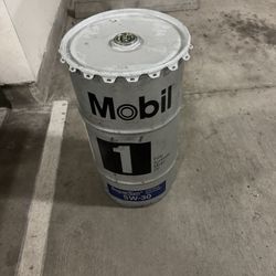 Mobil One Oil Container 