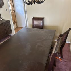 Dining Table Set With Chairs- Solid Wood 