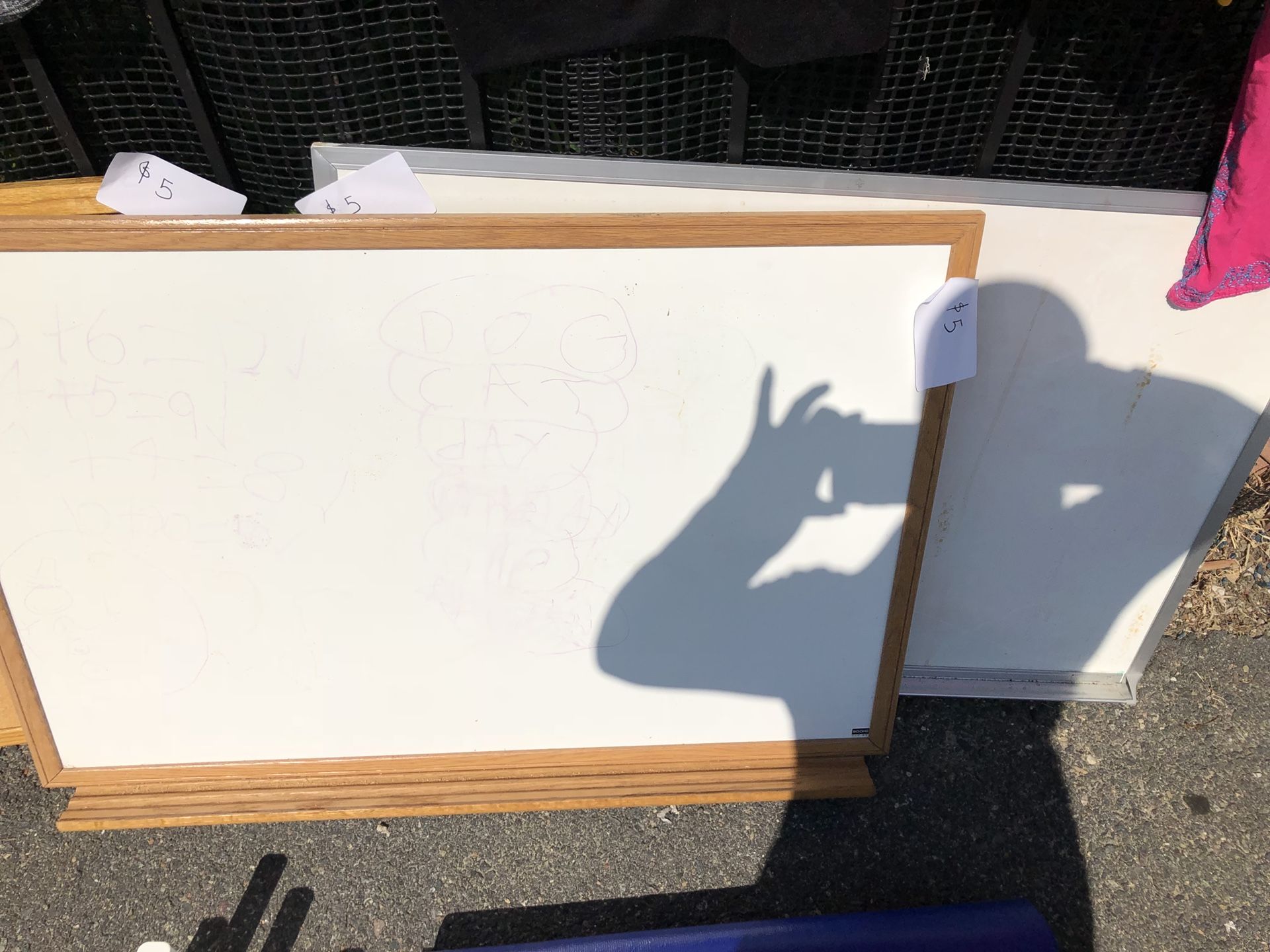 White board/ cork board