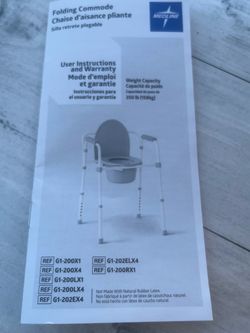 Commode brand new open box