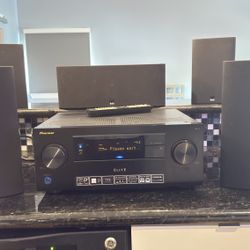 5.1 Home Theater-B&W Speakers, Pioneer SC-71 Receiver 