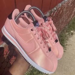 Pink Nike Cortez