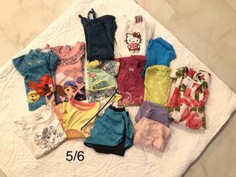 Girls size 5/6 lot