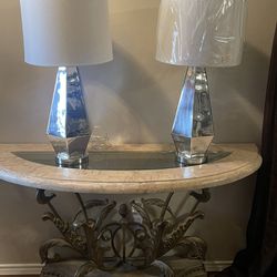Set of Mirror Lamps