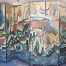 Oriental room divider