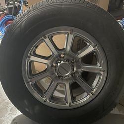 17” Rim/wheel and tire. Both Brand New. Never touched the road