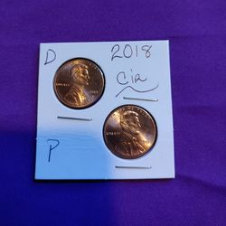 2018 P&D Lincoln Cent