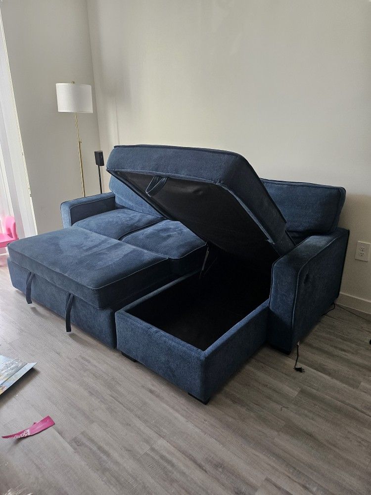 Couch, Modular And Convertible