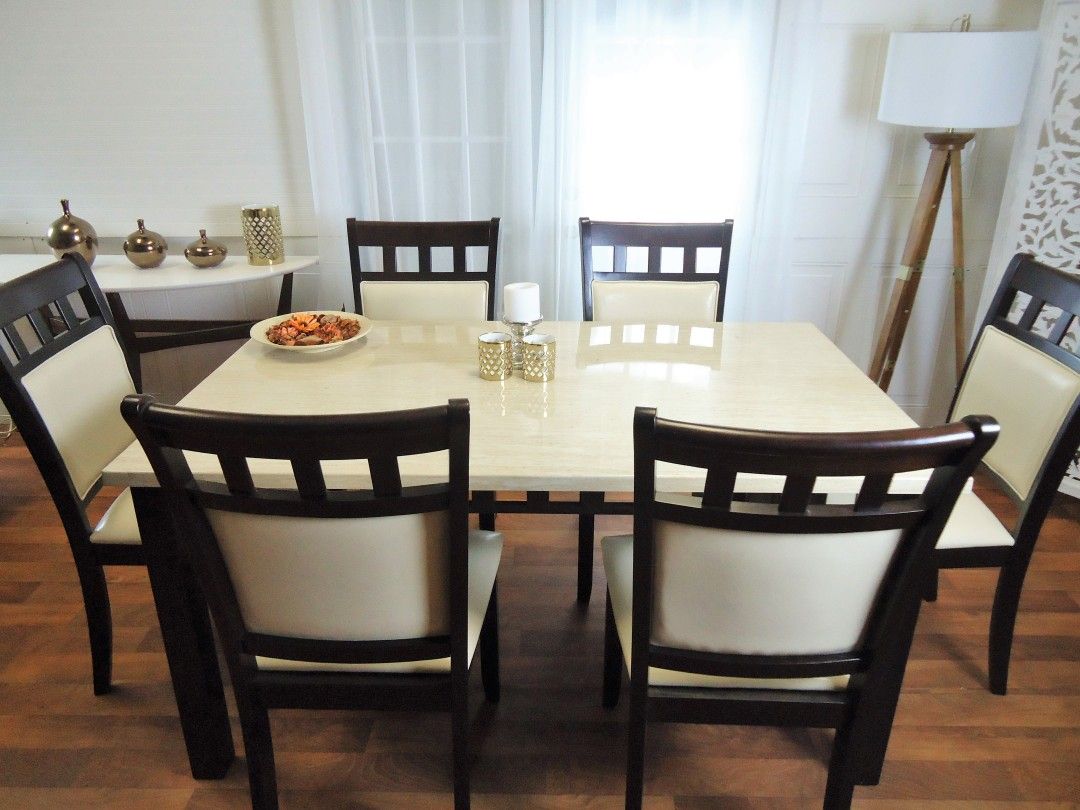 Dining table set 6 Chairs NEW