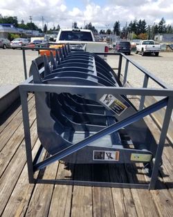 72" Root Rake Grapple For Skid Steer