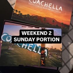 Coachella W2 Sunday
