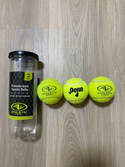 3 tennis balls