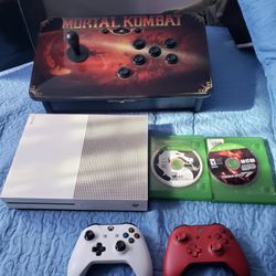 The station Brand New With Box Arcade limited Edition is $300! With 1 Game. The $180! 2020 Xbox One S 1000GB.$40! Extra control & $20 extra game $550!