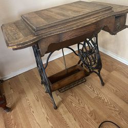 Antique Sewing Table 