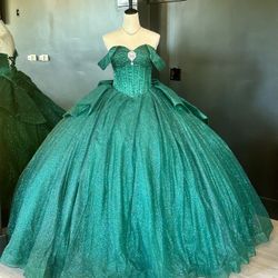 Quinceanera/ Debut Dress (Emerald green)