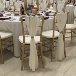 Chair Chiffon Sashes 