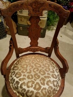 Eastlake Burlwood Chair