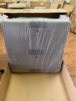 Nash large Ottoman, Dark gray
