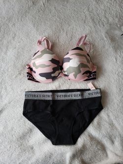Victoria Secret Pink Bra 36B+ Panty size S for Sale in West Valley
