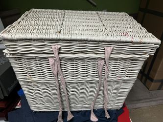 Wicker Clothes Basket