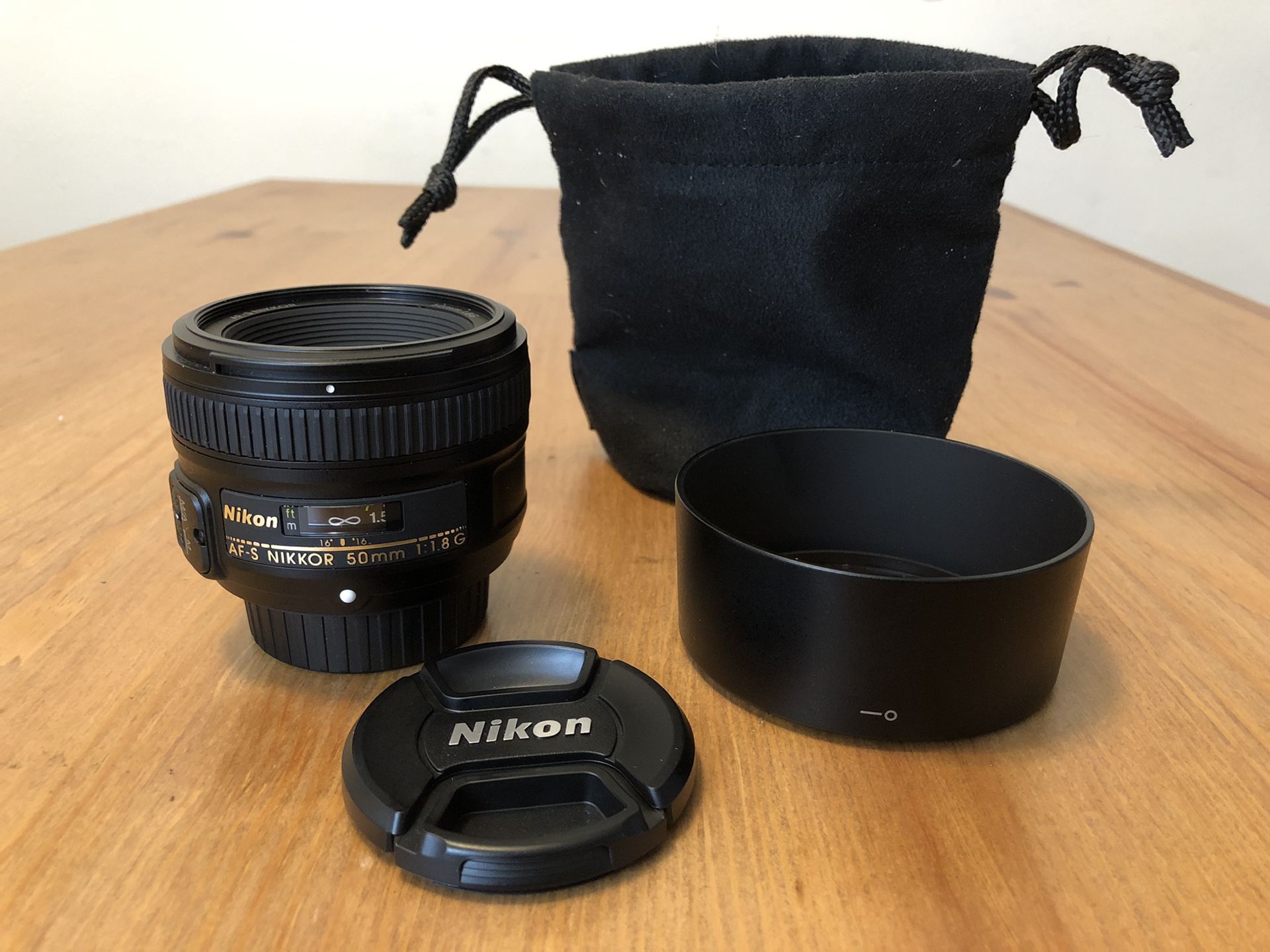 Nikon NIKOR 50 mm f/1.8 AF-S lens