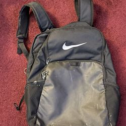 Used Black Nike Backpack