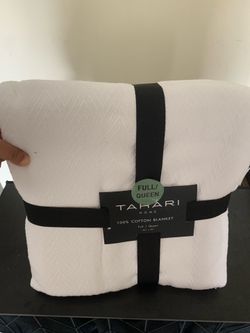 Thahari 100% Cotton Blanket New size Full/ Queen