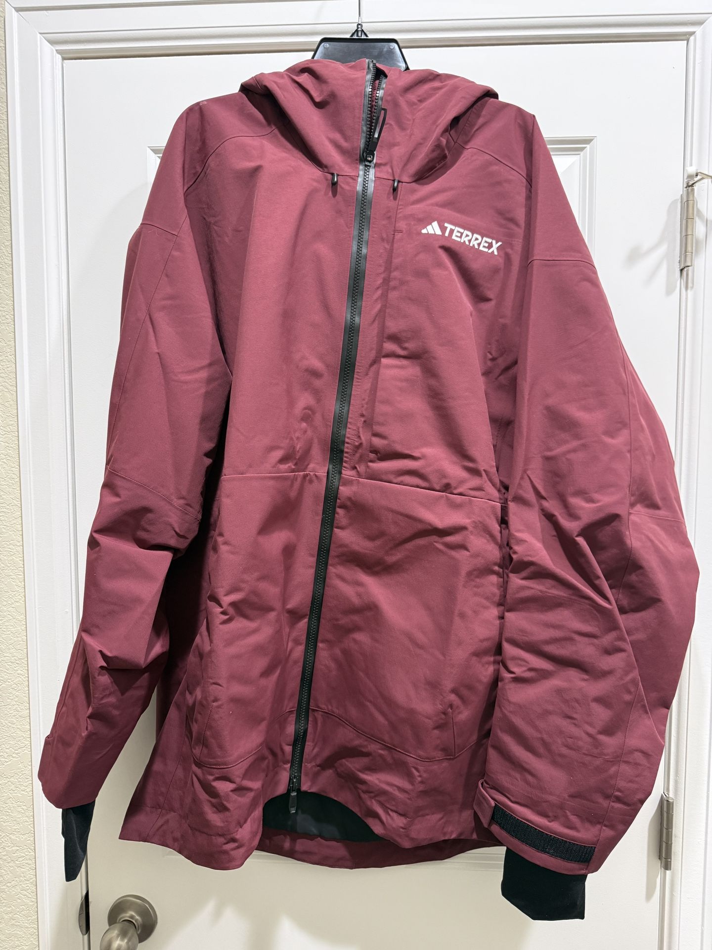 ADIDAS TERREX SKI Snowboard Snow Winter JACKET SHELL Mens XL