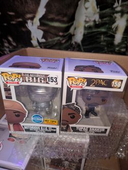 Funko Pop! Notorious BIG With Champagne #153 Hot Topic Limited 5000 Piece bundle