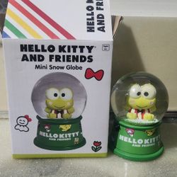 Hello Kitty & Friends Keroppi Snow Globe (Mini) - Includes Box