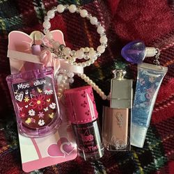 Lippy Set | Cute Lip Gloss Lot | Lip Gloss Bundle | Makeup Bundle New |